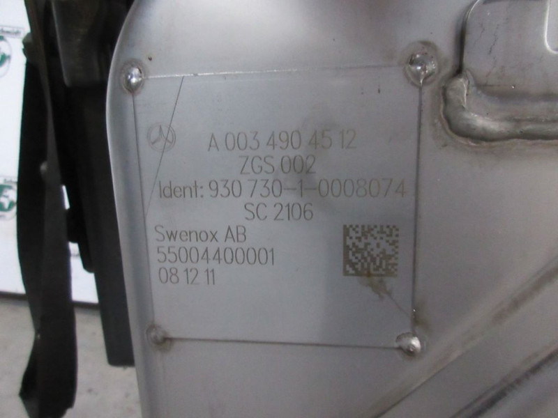 Mercedes-Benz ACTROS A 003 490 45 12 KATALYSATOR - Catalytic converter for Truck: picture 5 Mercedes-Benz ACTROS A 003 490 45 12 KATALYSATOR - Catalytic converter for Truck: picture 5