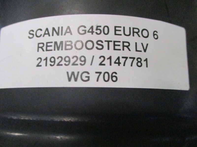 Scania G450 2192929/ 2147781 REMBOOSTER LV EURO 6 - Brake cylinder for Truck: picture 2 Scania G450 2192929/ 2147781 REMBOOSTER LV EURO 6 - Brake cylinder for Truck: picture 2