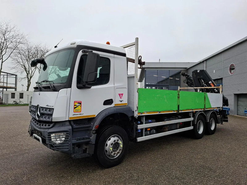 Mercedes-Benz Arocs 2640 / 6X4 / BOG AXLE / FULL-STEEL / HIAB X-HIDUO 188 B-3 / ROTATOR / REMOTE / PALLETHOOK / EURO-6 / 2017 - Crane truck: picture 4 Mercedes-Benz Arocs 2640 / 6X4 / BOG AXLE / FULL-STEEL / HIAB X-HIDUO 188 B-3 / ROTATOR / REMOTE / PALLETHOOK / EURO-6 / 2017 - Crane truck: picture 4