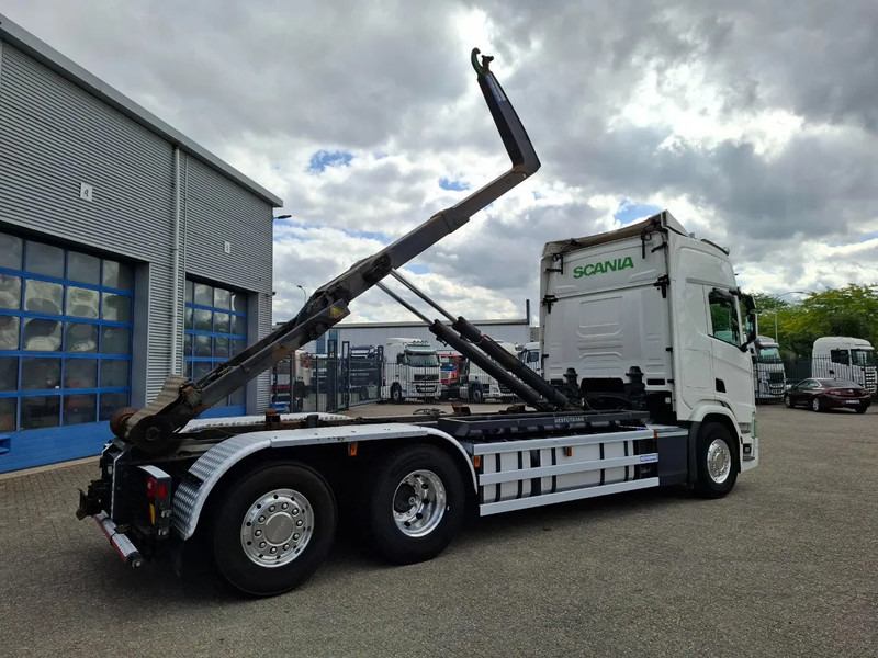 Scania NGS R500 / RETARDER / AJK HOOK 22 TON / LIFT+LENKACHSE / TUV:17-06-2026 / NAVI / LWDS / ALCOA / LEATHER / AUTOMATIC / EURO-6 / 2 - Hook lift truck: picture 5 Scania NGS R500 / RETARDER / AJK HOOK 22 TON / LIFT+LENKACHSE / TUV:17-06-2026 / NAVI / LWDS / ALCOA / LEATHER / AUTOMATIC / EURO-6 / 2 - Hook lift truck: picture 5