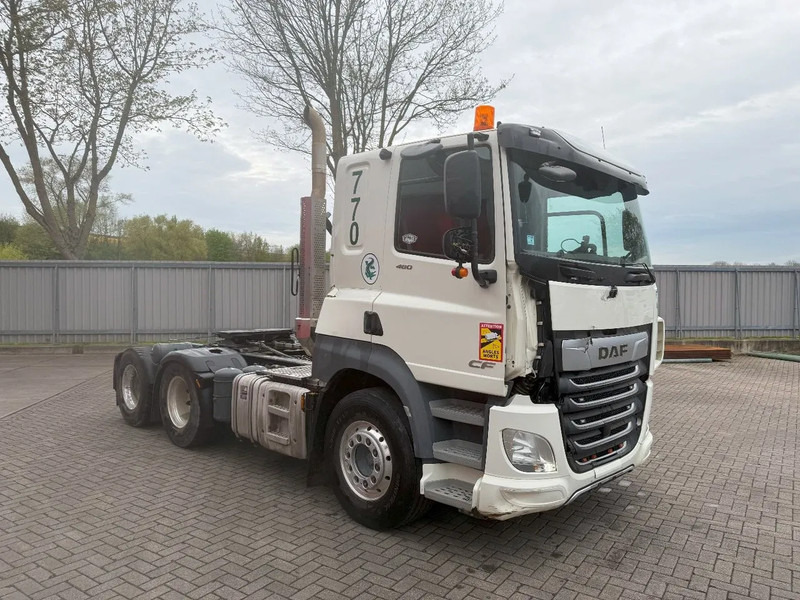 DAF CF480 / 6X4 / ENGINE RUNNING / INTARDER / HYDRAULICS / ONLY:87912 KM / FULL-AIR / DEB / ALCOA / LWDS / FRIDGE / AUTOMATIC / EURO - Tractor unit: picture 2 DAF CF480 / 6X4 / ENGINE RUNNING / INTARDER / HYDRAULICS / ONLY:87912 KM / FULL-AIR / DEB / ALCOA / LWDS / FRIDGE / AUTOMATIC / EURO - Tractor unit: picture 2