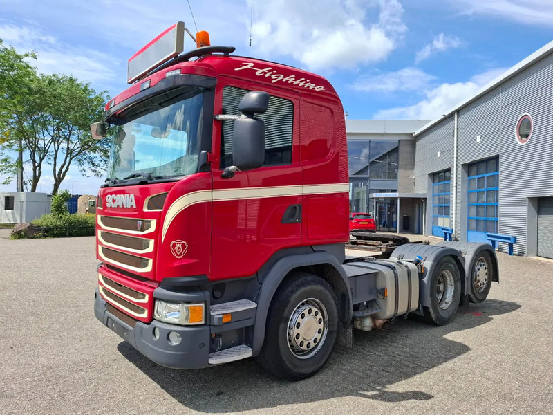 Scania G410 / 6X2 / HYDRAULICS / ONLY:398177 KM / FRIDGE / AUTOMATIC / EURO-6 / 2015 - Tractor unit: picture 1 Scania G410 / 6X2 / HYDRAULICS / ONLY:398177 KM / FRIDGE / AUTOMATIC / EURO-6 / 2015 - Tractor unit: picture 1