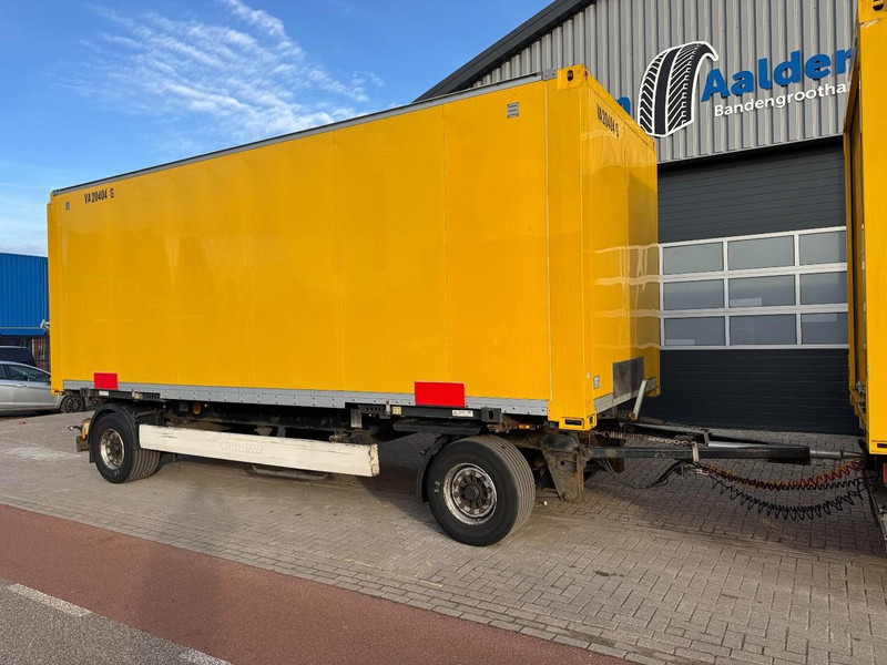 Container transporter/ Swap body truck DAF CF450 FA, BDF Rahmen, Jost Hubschwing, 2 x Talson Alu-Box: picture 16