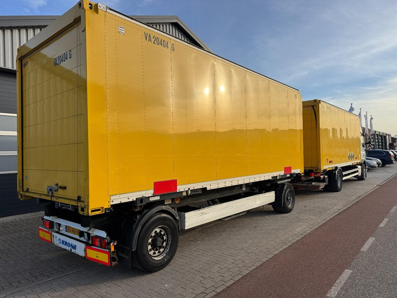 Container transporter/ Swap body truck DAF CF450 FA, BDF Rahmen, Jost Hubschwing, 2 x Talson Alu-Box: picture 17