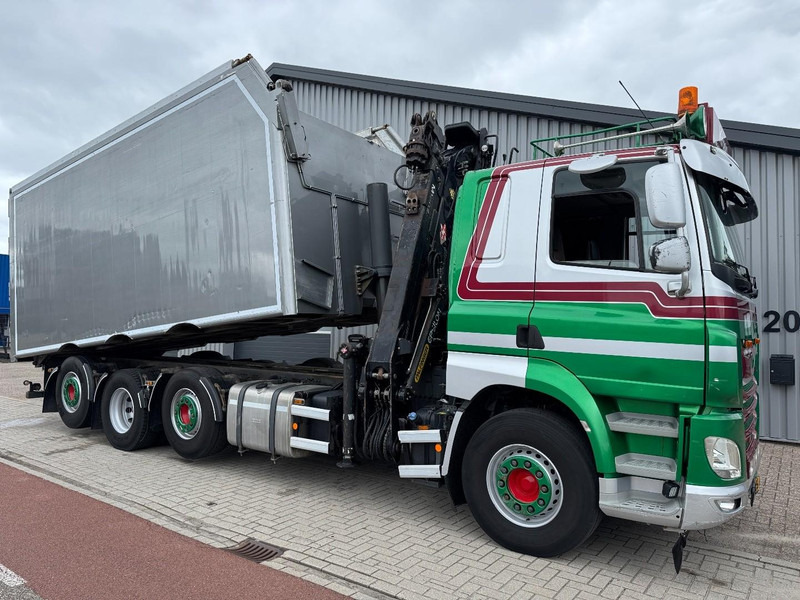 DAF CF530 8x2 Palfinger Epsilon, Alu Kipper - Tipper, Crane truck: picture 1 DAF CF530 8x2 Palfinger Epsilon, Alu Kipper - Tipper, Crane truck: picture 1