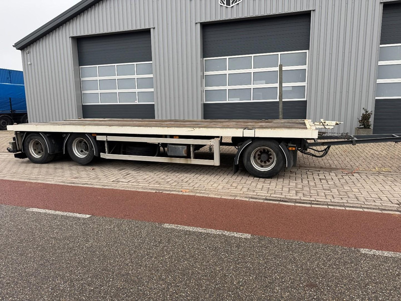 GS Meppel AV-2800 N, 7.00 Mtr, 20 Ft Twist-locks, Portaal - Dropside/ Flatbed trailer: picture 1 GS Meppel AV-2800 N, 7.00 Mtr, 20 Ft Twist-locks, Portaal - Dropside/ Flatbed trailer: picture 1