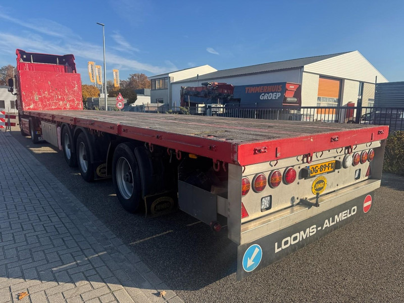 Jumbo 3-Axle, steering Axle, Hardwood, Lift, CL, Holes - Dropside/ Flatbed semi-trailer: picture 4 Jumbo 3-Axle, steering Axle, Hardwood, Lift, CL, Holes - Dropside/ Flatbed semi-trailer: picture 4