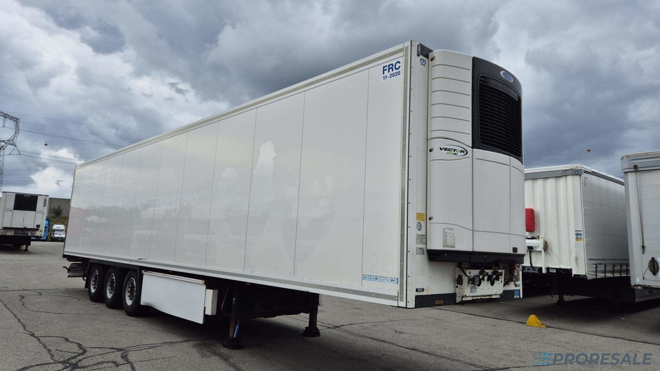 KRONE COOL LINER SD mrazírenský - MULTITEMP - dělící stěna + agregát CARRIER VECTOR 1950 Mt - Refrigerator semi-trailer: picture 1 KRONE COOL LINER SD mrazírenský - MULTITEMP - dělící stěna + agregát CARRIER VECTOR 1950 Mt - Refrigerator semi-trailer: picture 1