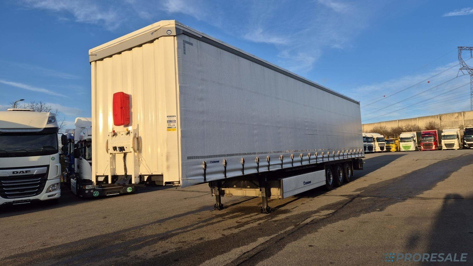 KRONE SD PROFI LINER + paletový koš 32 palet + 2 x zvedací náprava - Curtainsider semi-trailer: picture 2 KRONE SD PROFI LINER + paletový koš 32 palet + 2 x zvedací náprava - Curtainsider semi-trailer: picture 2