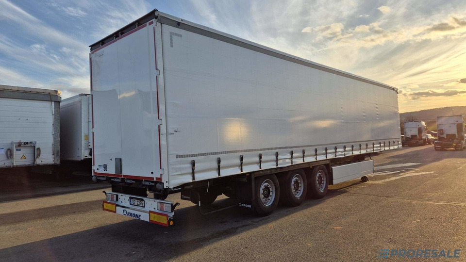 KRONE SD PROFI LINER + paletový koš 32 palet + 2 x zvedací náprava - Curtainsider semi-trailer: picture 4 KRONE SD PROFI LINER + paletový koš 32 palet + 2 x zvedací náprava - Curtainsider semi-trailer: picture 4