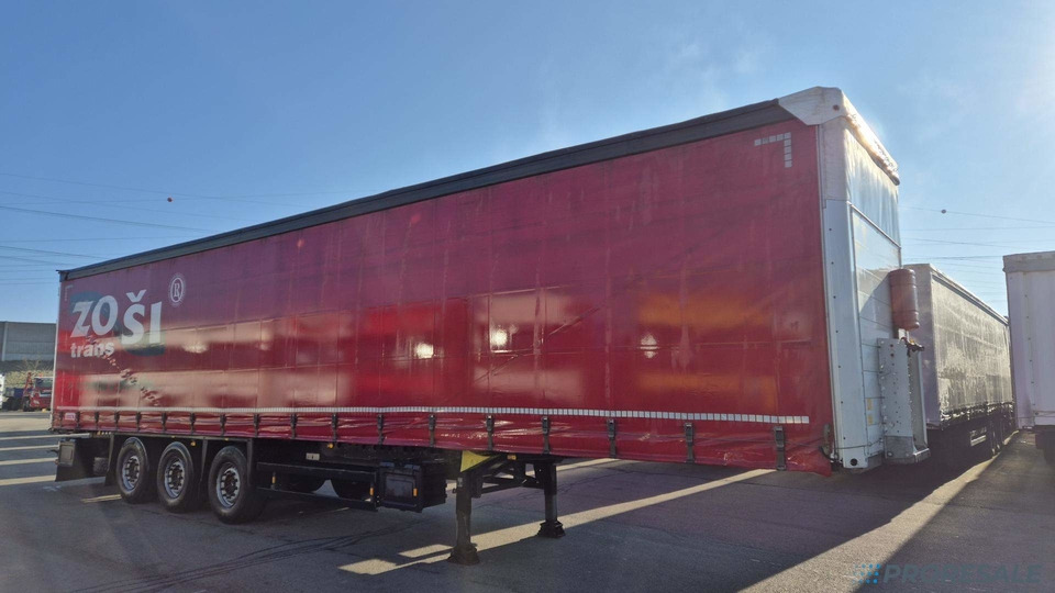 Curtainsider semi-trailer SCHMITZ CARGOBULL SCS 24/L - 13.62 - MULDA na přepravu svitků: picture 1