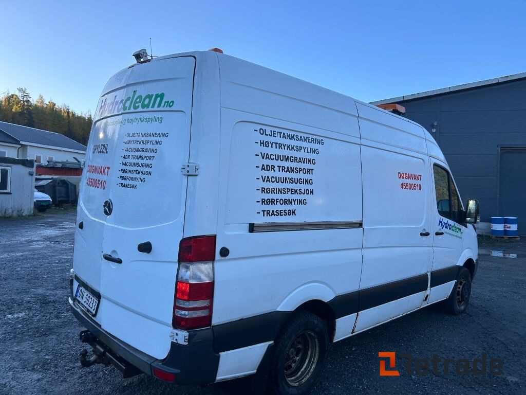2010 spylebil MERCEDES-BENZ SPRINTER 516 CDI EU-Godkjent - Panel van, Material handling equipment: picture 3 2010 spylebil MERCEDES-BENZ SPRINTER 516 CDI EU-Godkjent - Panel van, Material handling equipment: picture 3