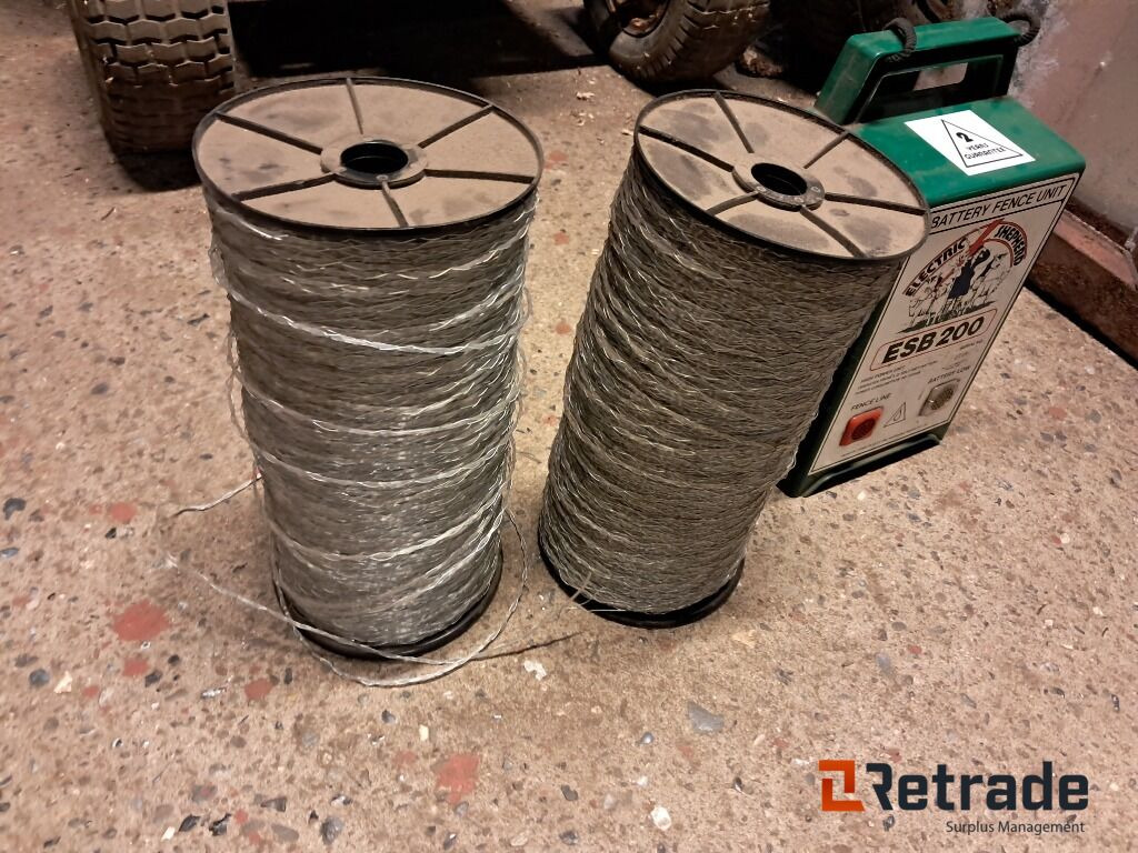 Hegnsapparat fra Electric Shepherd + 1000 m hegn ESB 200 - Agricultural machinery: picture 2 Hegnsapparat fra Electric Shepherd + 1000 m hegn ESB 200 - Agricultural machinery: picture 2