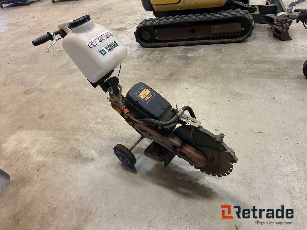 Asfalt og betong sag Partner K 1250 - Construction equipment: picture 2 Asfalt og betong sag Partner K 1250 - Construction equipment: picture 2