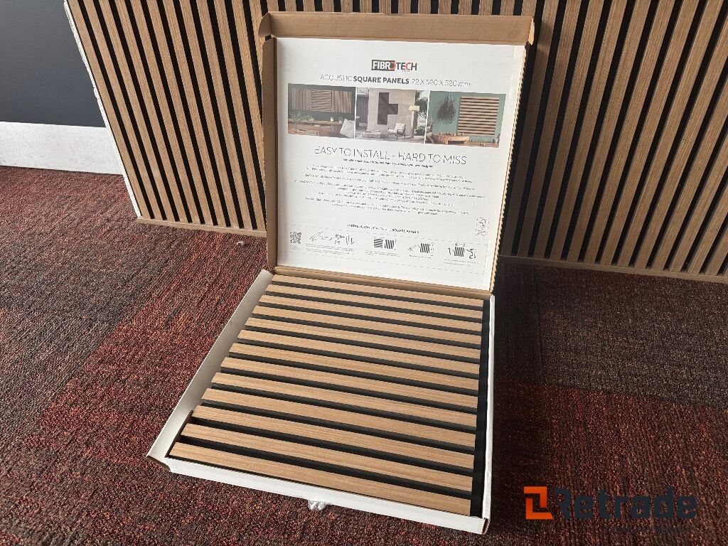 Byggematerialer Square panels Akustikpaneler - Construction equipment: picture 1 Byggematerialer Square panels Akustikpaneler - Construction equipment: picture 1
