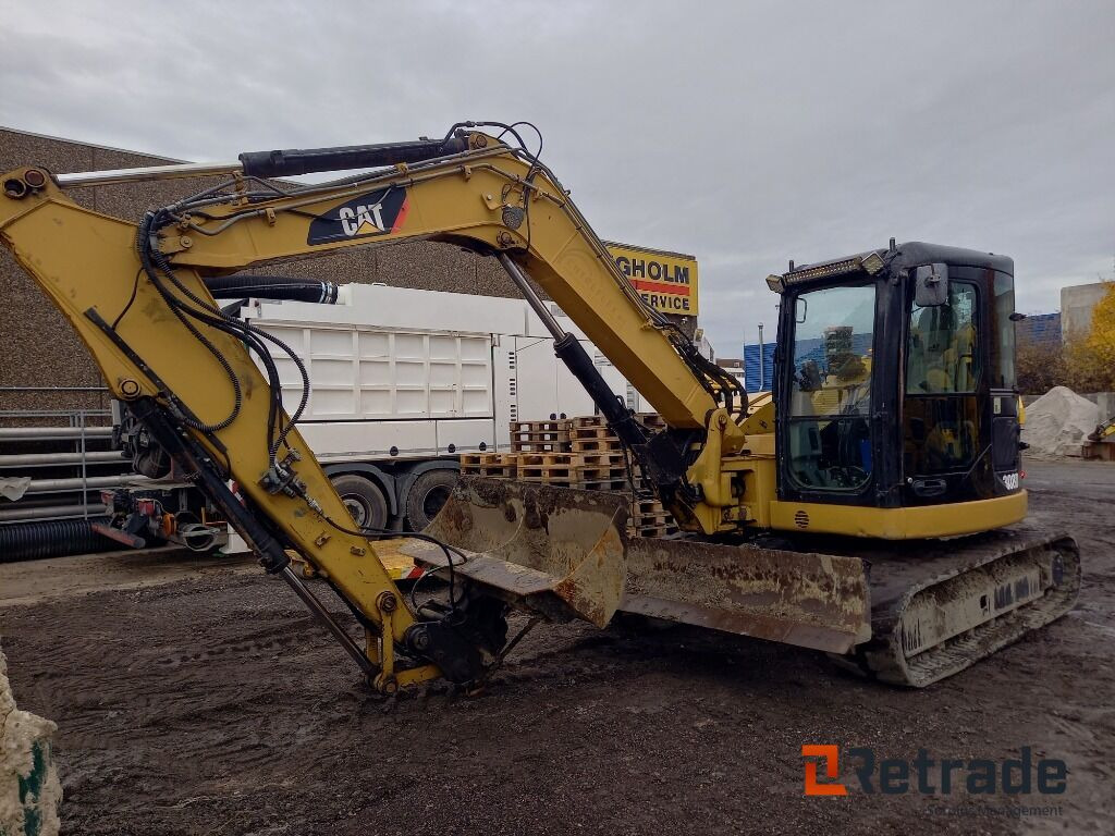 Caterpillar 308D CR Zero tail Gravemaskine - Construction machinery: picture 1 Caterpillar 308D CR Zero tail Gravemaskine - Construction machinery: picture 1