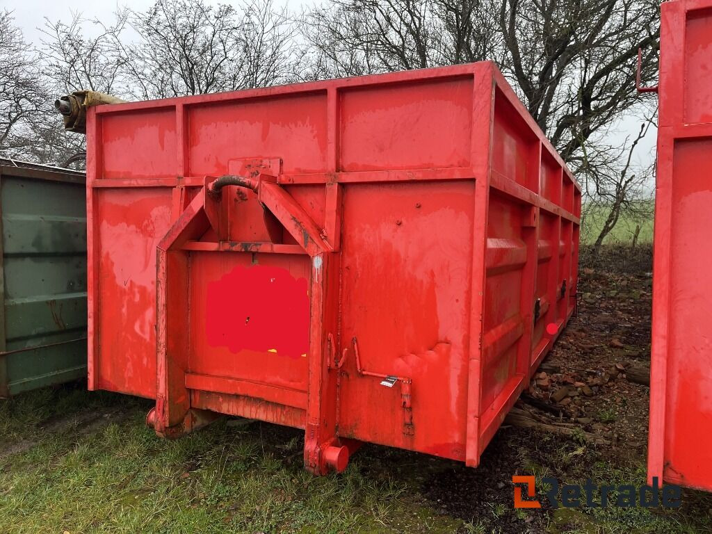 Container Container Høje sider Rød - Construction equipment: picture 1 Container Container Høje sider Rød - Construction equipment: picture 1