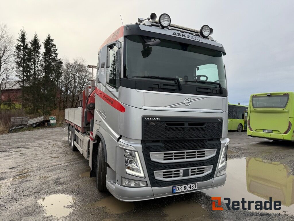 Kranbil Volvo FH500 6x2 - Dropside/ Flatbed truck, Crane truck: picture 3 Kranbil Volvo FH500 6x2 - Dropside/ Flatbed truck, Crane truck: picture 3