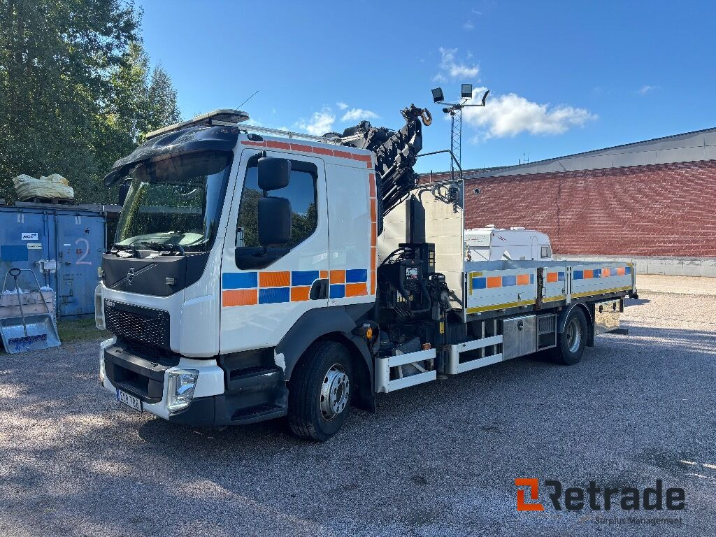 Kranbil Volvo FL 42 R Hiab 099 E-5 HIPRO - Dropside/ Flatbed truck, Crane truck: picture 1 Kranbil Volvo FL 42 R Hiab 099 E-5 HIPRO - Dropside/ Flatbed truck, Crane truck: picture 1