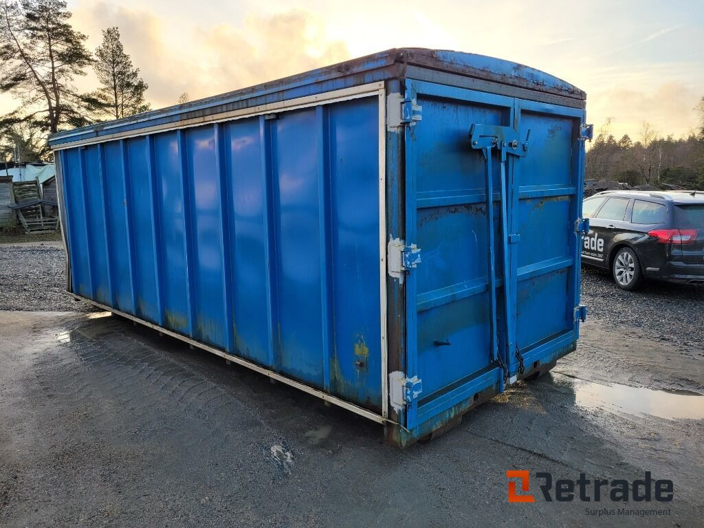 Lastväxlarflak CMT 30 kubik med öppningsbart lock - Roll-off container: picture 4 Lastväxlarflak CMT 30 kubik med öppningsbart lock - Roll-off container: picture 4