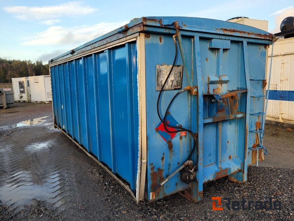 Lastväxlarflak CMT 30 kubik med öppningsbart lock - Roll-off container: picture 2 Lastväxlarflak CMT 30 kubik med öppningsbart lock - Roll-off container: picture 2