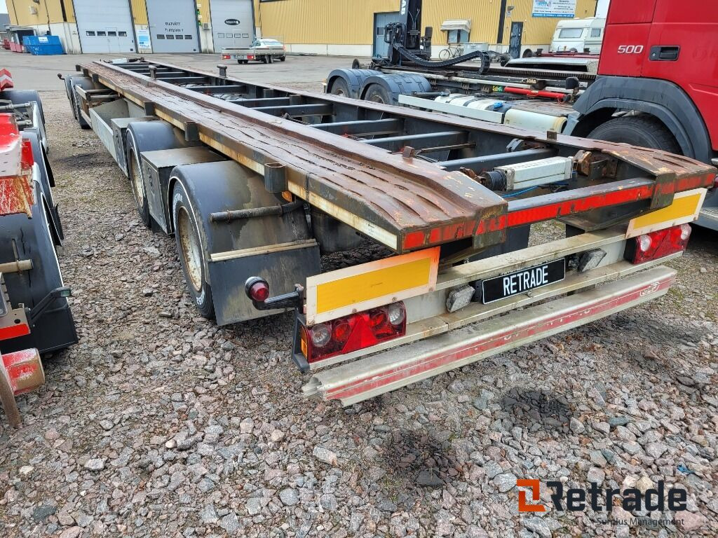 Slp 4 axligt lastväxlarsläp kombisläp , liftdumper 38-tons - Roll-off/ Skip trailer: picture 4 Slp 4 axligt lastväxlarsläp kombisläp , liftdumper 38-tons - Roll-off/ Skip trailer: picture 4