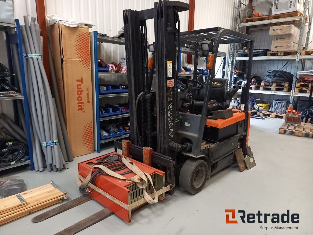 Toyota 5FBE15 Elektrisk Gaffeltruck - Electric forklift: picture 1 Toyota 5FBE15 Elektrisk Gaffeltruck - Electric forklift: picture 1