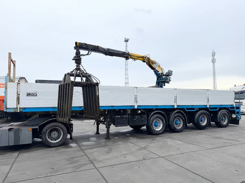 Floor Flo-17-36S2 + Kennis Type 14.000 (7.75m / 4.1t) - Dropside/ Flatbed semi-trailer: picture 1 Floor Flo-17-36S2 + Kennis Type 14.000 (7.75m / 4.1t) - Dropside/ Flatbed semi-trailer: picture 1