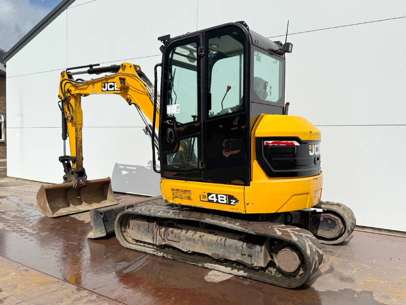 JCB 48Z-1 - Hammer Lines / Quick Coupler - Mini excavator: picture 3 JCB 48Z-1 - Hammer Lines / Quick Coupler - Mini excavator: picture 3