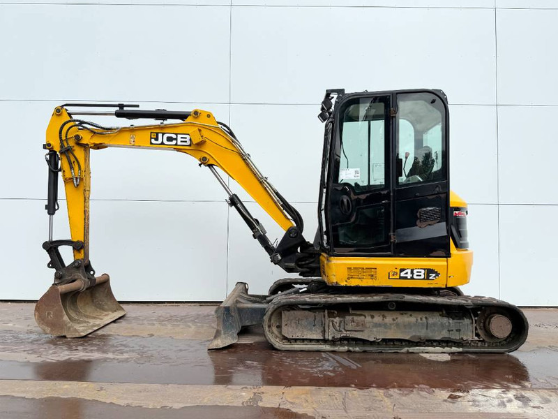 JCB 48Z-1 - Hammer Lines / Quick Coupler - Mini excavator: picture 1 JCB 48Z-1 - Hammer Lines / Quick Coupler - Mini excavator: picture 1