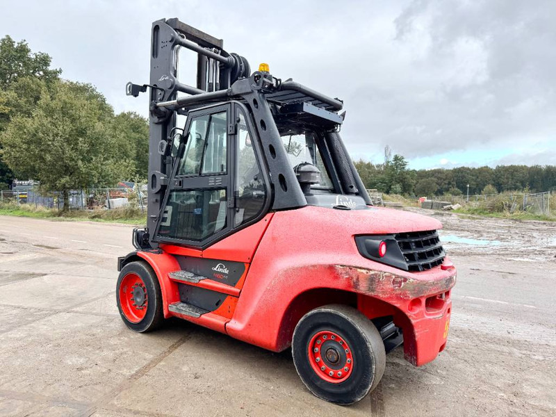 Linde H80D-03 - Triplex / German Machine - Diesel forklift: picture 3 Linde H80D-03 - Triplex / German Machine - Diesel forklift: picture 3