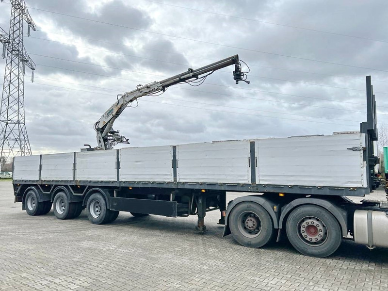 Pacton T3-003 Brick Trailer - Kennis 16000-R Crane - Dropside/ Flatbed semi-trailer: picture 5 Pacton T3-003 Brick Trailer - Kennis 16000-R Crane - Dropside/ Flatbed semi-trailer: picture 5