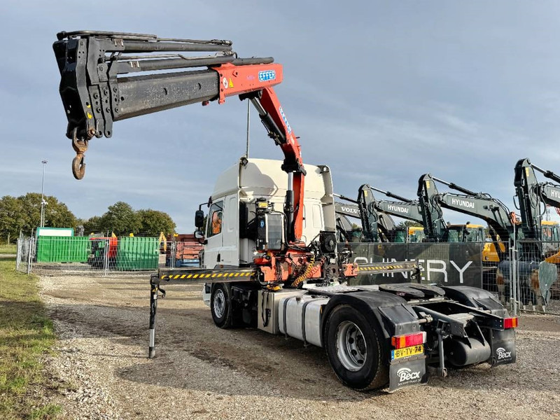 DAF 85.360 + Effer 165-11-48 - Automatic / kran Crane - Tractor unit: picture 3 DAF 85.360 + Effer 165-11-48 - Automatic / kran Crane - Tractor unit: picture 3