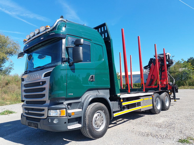 Scania R490 6x4 Euro 6 Kurzholz Palfinger AHK (2) - Timber truck, Crane truck: picture 1 Scania R490 6x4 Euro 6 Kurzholz Palfinger AHK (2) - Timber truck, Crane truck: picture 1