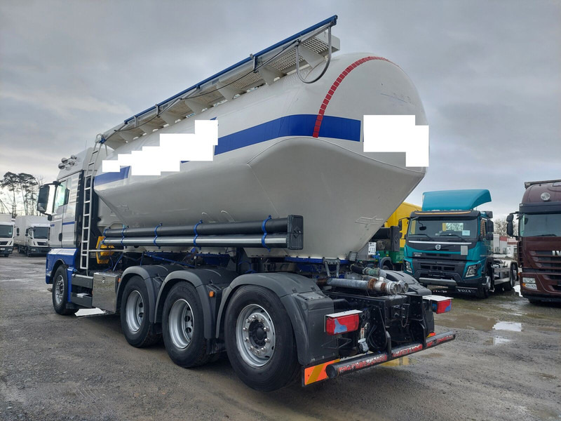 Truck for transportation of food MAN TGX 35.440 Silo Euro 6 8x4 Lift+Lenk Klima (5): picture 7