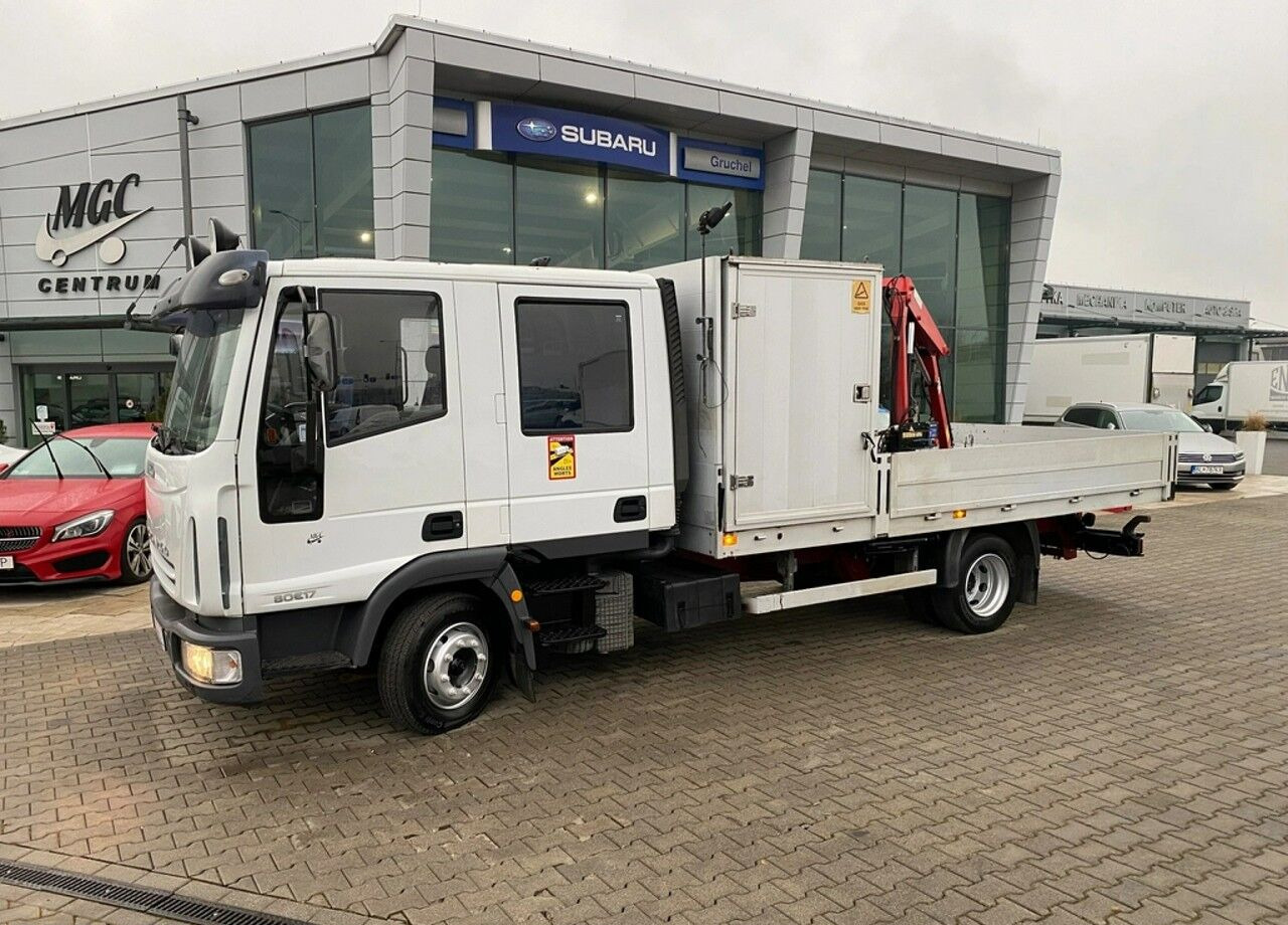 Iveco Eurocargo ML80E17 - Dropside/ Flatbed truck, Crane truck: picture 1 Iveco Eurocargo ML80E17 - Dropside/ Flatbed truck, Crane truck: picture 1