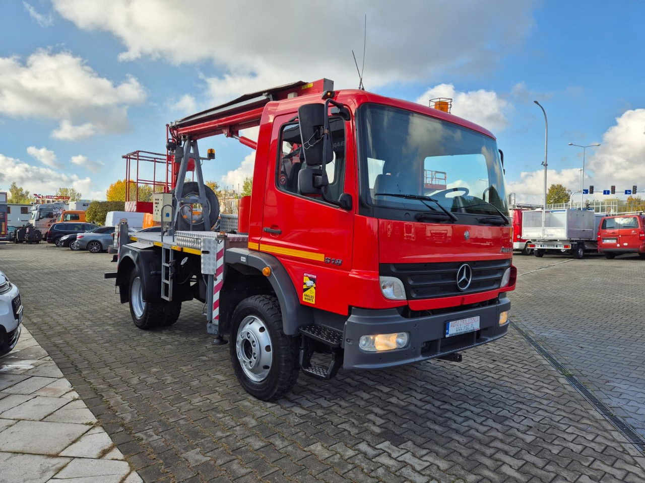 Mercedes-Benz Atego 918 4x4 / 16 M Lift / Serviced - Truck mounted aerial platform: picture 5 Mercedes-Benz Atego 918 4x4 / 16 M Lift / Serviced - Truck mounted aerial platform: picture 5