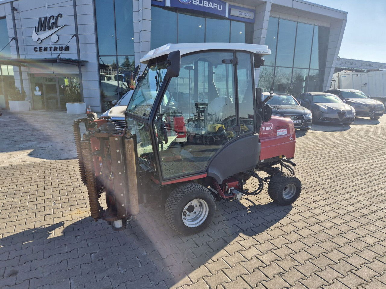 Garden mower Toro CT2240 / 4WD / Like NEW / Only 1681MTH: picture 11