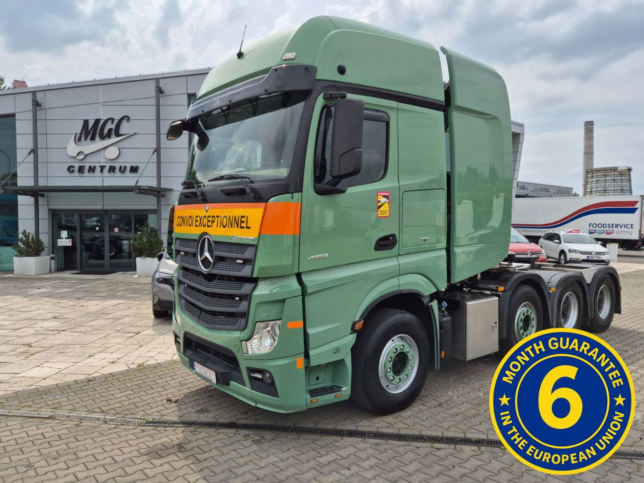 Mercedes-Benz Actros 4163 8X4 / 1 Owner / LOW KM / Super Condition - Tractor unit: picture 1 Mercedes-Benz Actros 4163 8X4 / 1 Owner / LOW KM / Super Condition - Tractor unit: picture 1