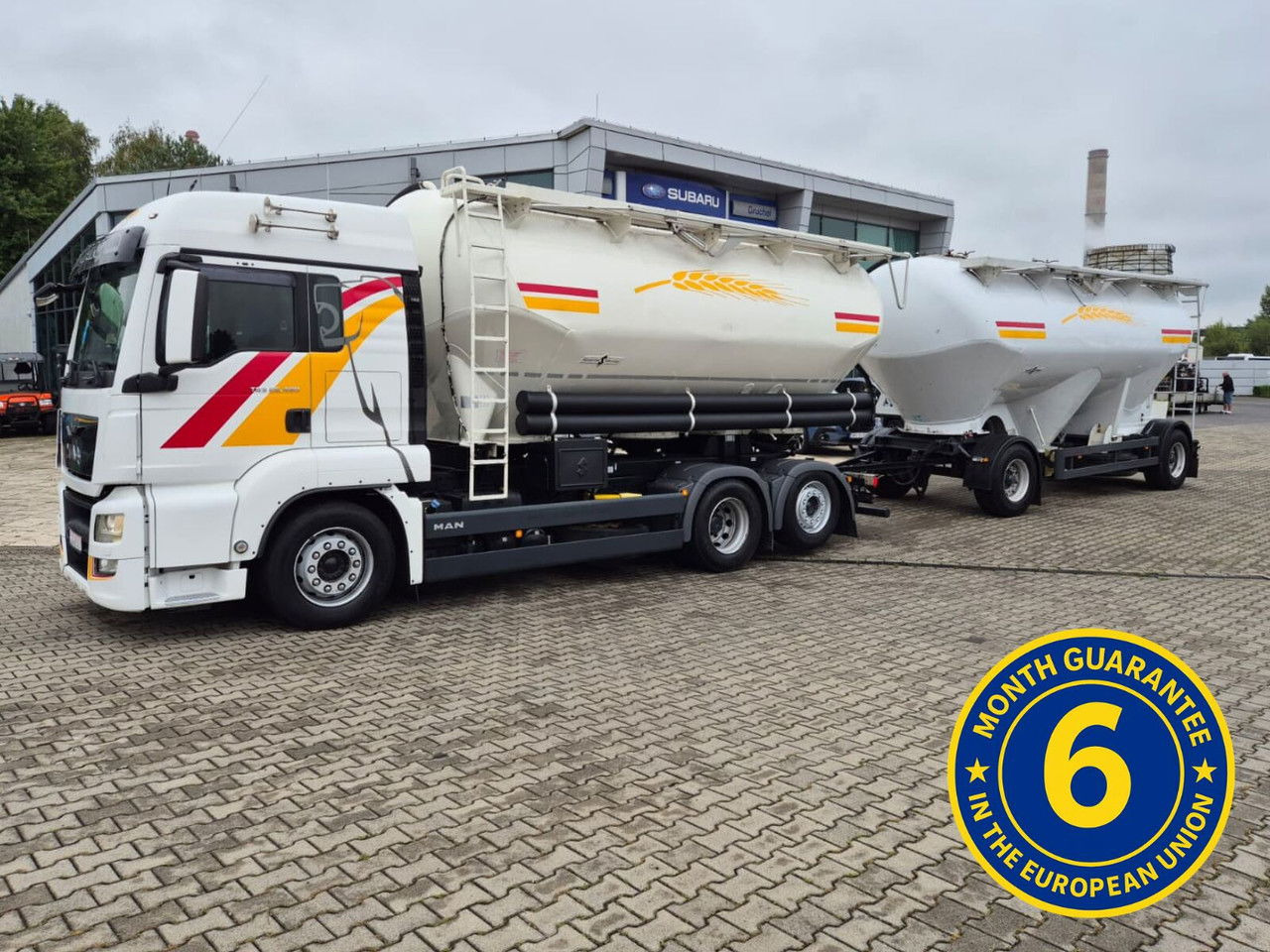MAN TGS 26.480 Spritzer / 1 Owner /for transporting bulk materials - Truck: picture 1 MAN TGS 26.480 Spritzer / 1 Owner /for transporting bulk materials - Truck: picture 1