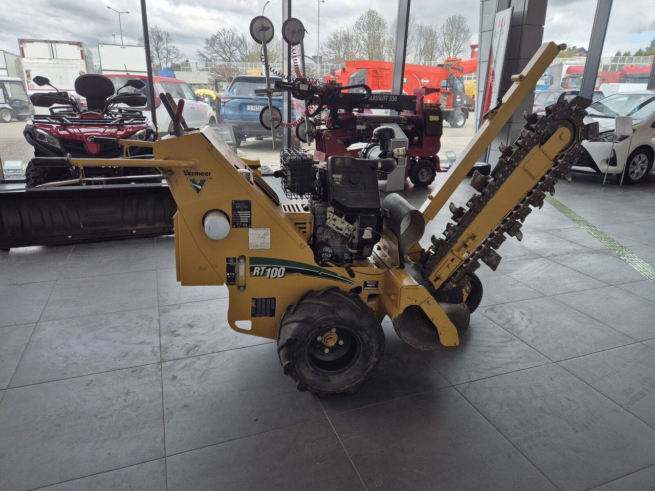 Vermeer RT 100 / Trench SAW / Mini Chain Excavator / IDE AL FOR Cables - Trencher: picture 2 Vermeer RT 100 / Trench SAW / Mini Chain Excavator / IDE AL FOR Cables - Trencher: picture 2