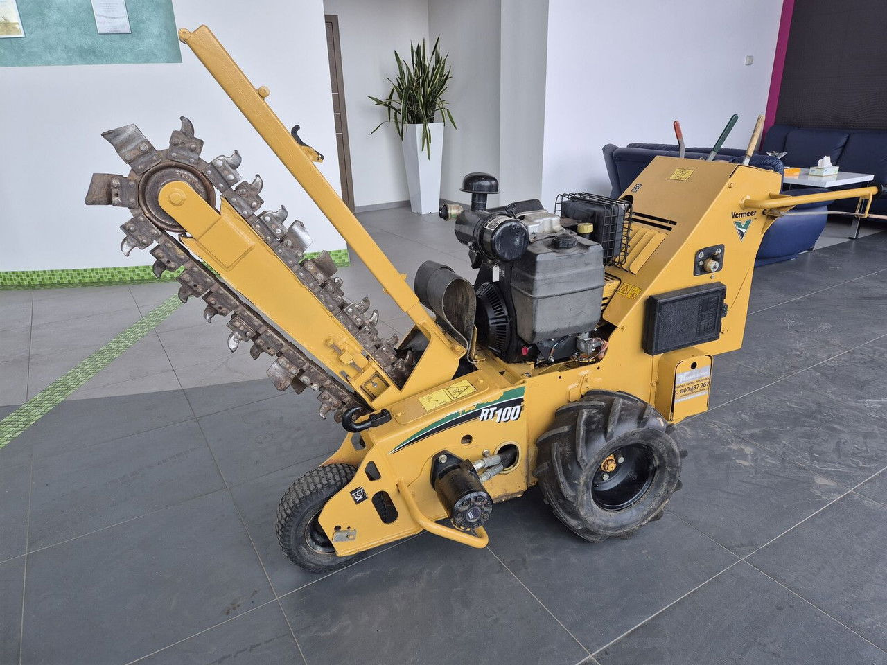 Vermeer RT100 / Trench SAW / Mini Chain Excavator / Idea L FOR Cables - Trencher: picture 2 Vermeer RT100 / Trench SAW / Mini Chain Excavator / Idea L FOR Cables - Trencher: picture 2