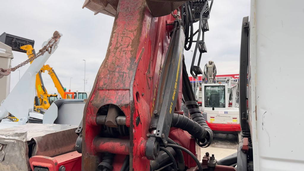 Container transporter/ Swap body truck Iveco Eurocargo ML180 E28 4x2 Epsilon 110 - absetz tipper: picture 12