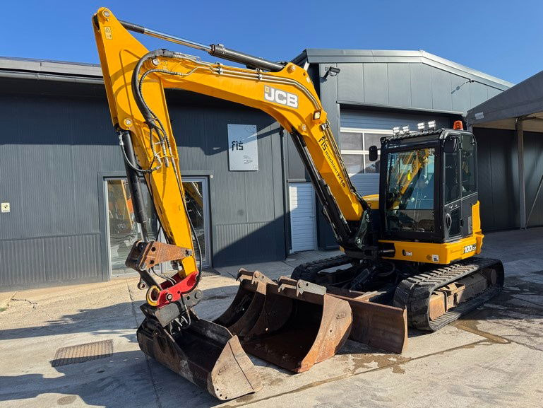 JCB 100C-1 - 3X Buckets - 2018 Year - 4300 Hours - Mini excavator: picture 1 JCB 100C-1 - 3X Buckets - 2018 Year - 4300 Hours - Mini excavator: picture 1
