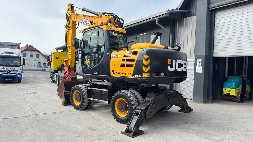 JCB JS175W - 2019 Year - 6640 Hours - Stabilizers - Wheel excavator: picture 3 JCB JS175W - 2019 Year - 6640 Hours - Stabilizers - Wheel excavator: picture 3