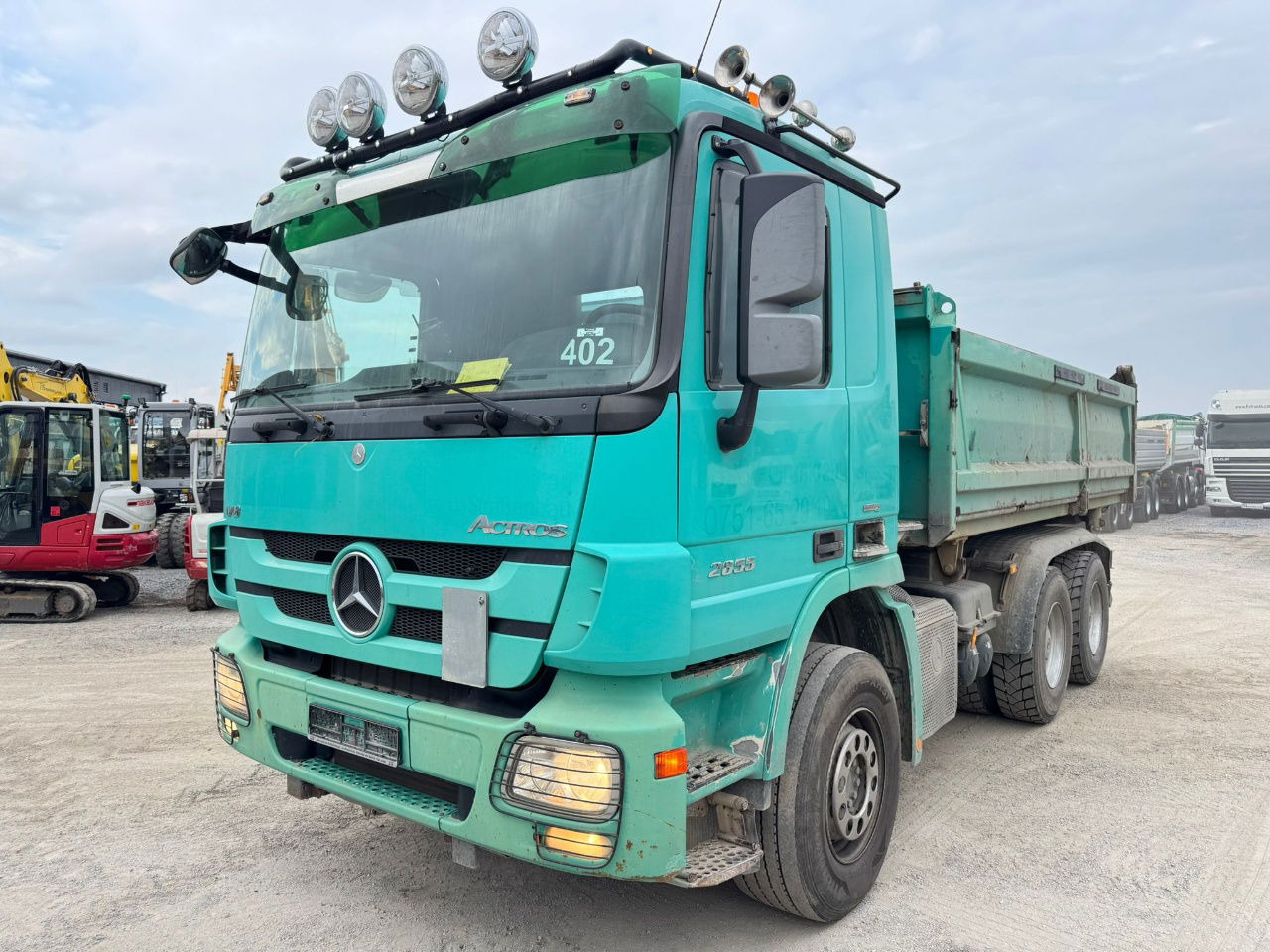 Mercedes-Benz Actros 2655 6x4 meiller bordmatic tipper - retarder - V8 - Tipper: picture 1 Mercedes-Benz Actros 2655 6x4 meiller bordmatic tipper - retarder - V8 - Tipper: picture 1