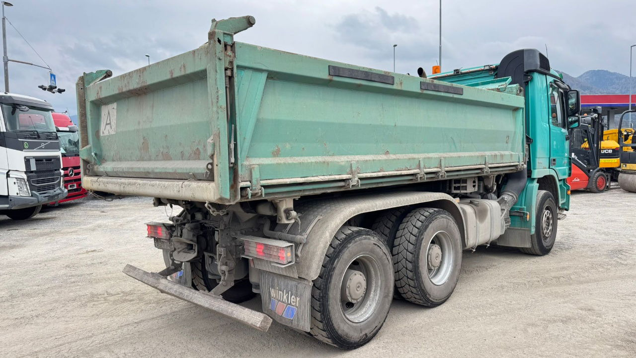 Mercedes-Benz Actros 2655 6x4 meiller bordmatic tipper - retarder - V8 - Tipper: picture 4 Mercedes-Benz Actros 2655 6x4 meiller bordmatic tipper - retarder - V8 - Tipper: picture 4