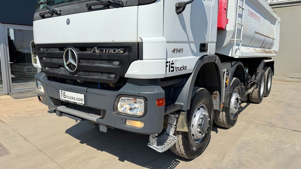 Mercedes-Benz Actros 4141 K 8x6 schwarzmuller mulda tipper - Tipper: picture 2 Mercedes-Benz Actros 4141 K 8x6 schwarzmuller mulda tipper - Tipper: picture 2