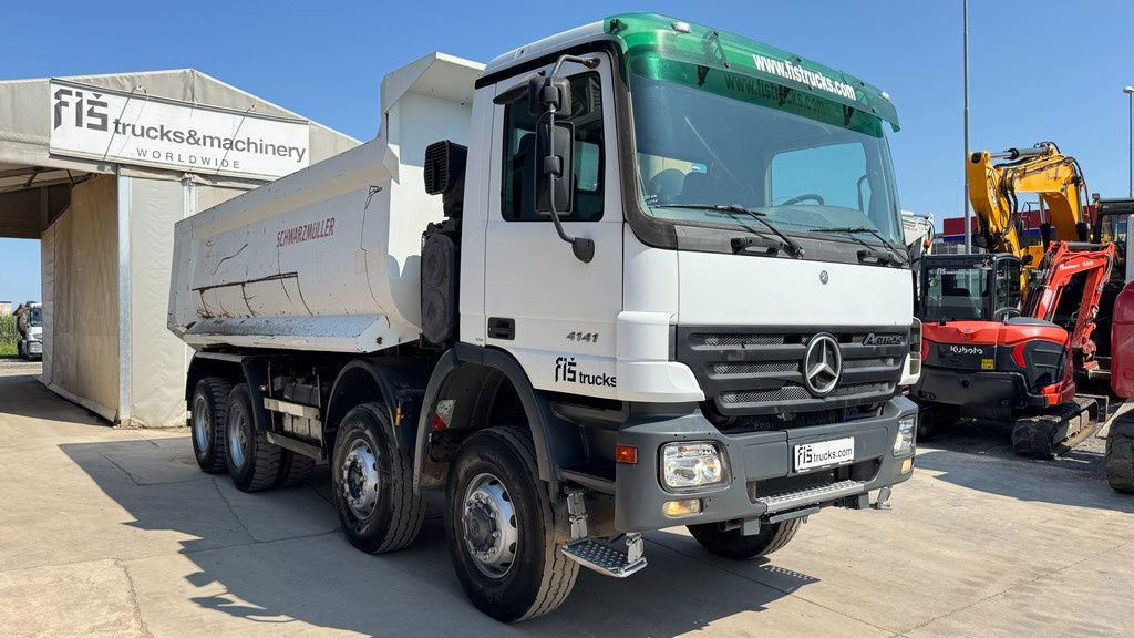 Mercedes-Benz Actros 4141 K 8x6 schwarzmuller mulda tipper - Tipper: picture 3 Mercedes-Benz Actros 4141 K 8x6 schwarzmuller mulda tipper - Tipper: picture 3