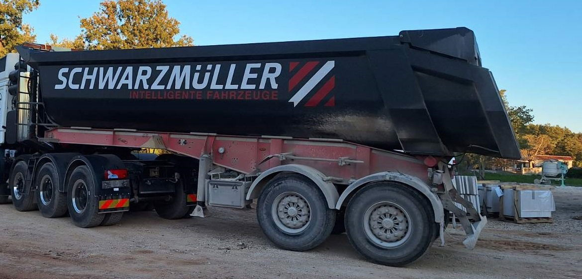 Schwarzmüller SMK10VLN Tipper Trailer - 2 Axle - 24m3 - Tipper semi-trailer: picture 1 Schwarzmüller SMK10VLN Tipper Trailer - 2 Axle - 24m3 - Tipper semi-trailer: picture 1